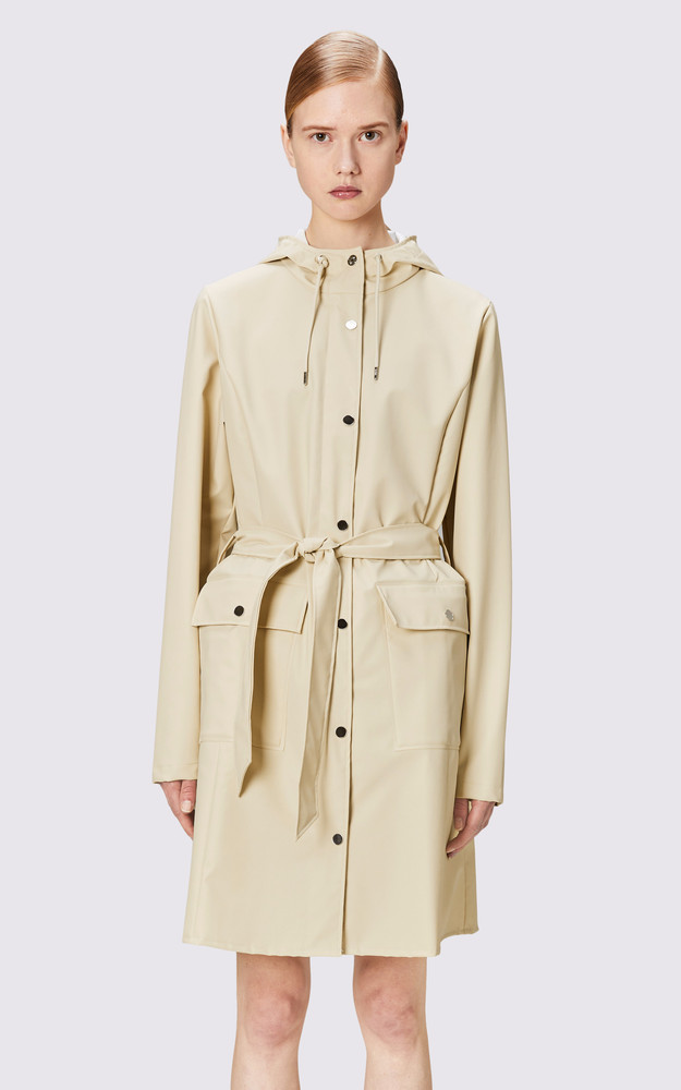 La Canadienne Imperméable Curve Jacket 18130 Beige Clair