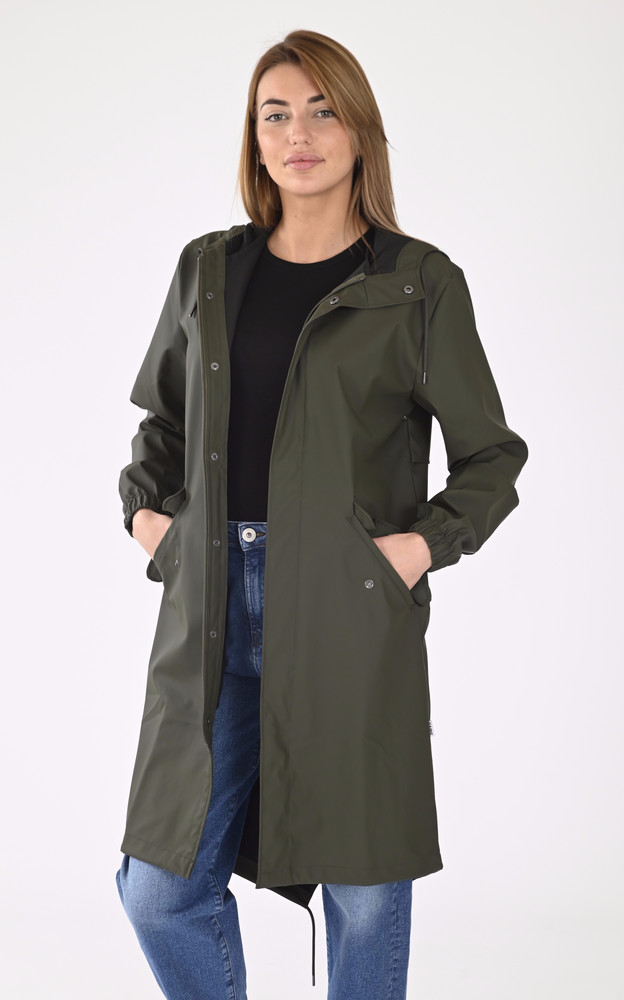 La Canadienne Imperméable Fishtail Parka 18140 Mixte Green