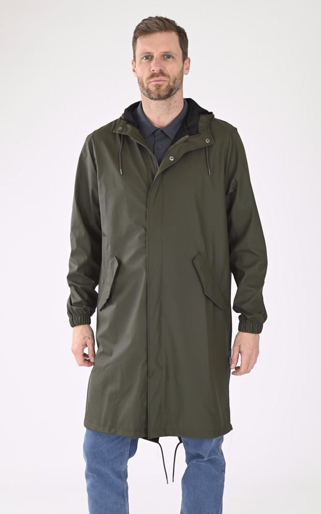 la canadienne Imperméable Fishtail Parka 18140 Mixte Green