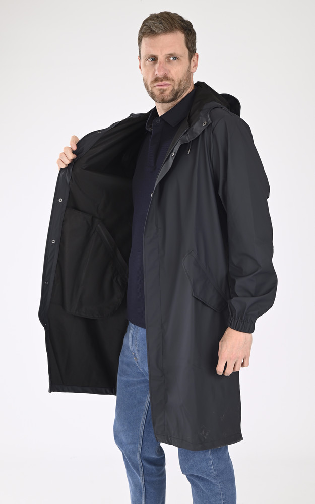 La Canadienne Imperméable Fishtail Parka 18140 Navy