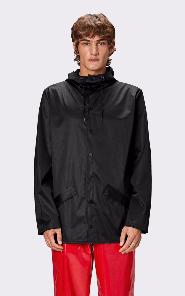 La Canadienne Imperméable Jacket 12010 Mixte Black Grain