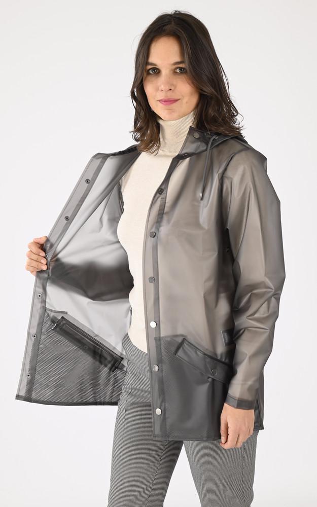 La Canadienne Imperméable Jacket 12010 Mixte Gris Transparent