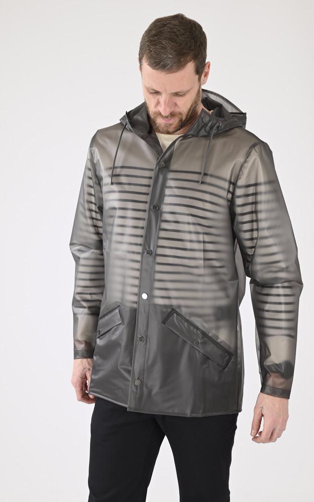 la canadienne Imperméable Jacket 12010 mixte gris transparent
