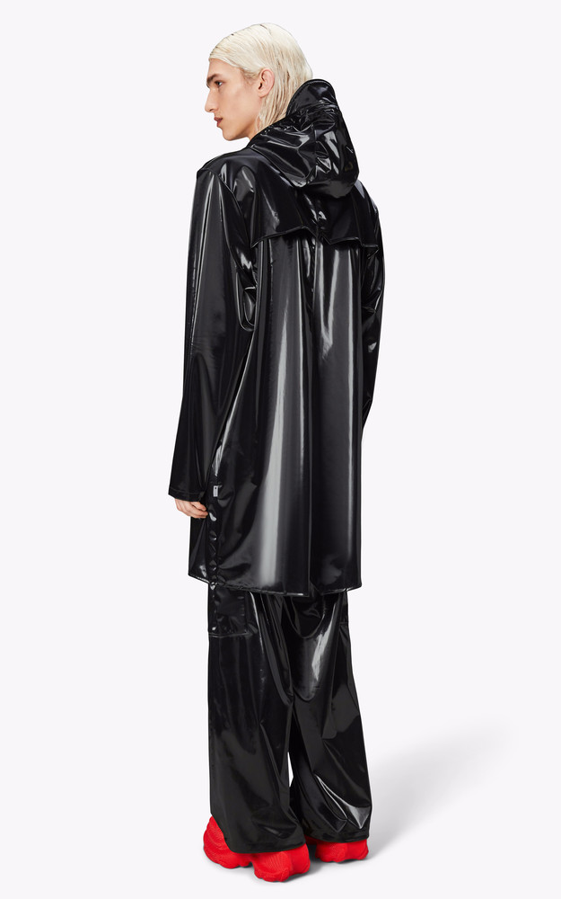 La Canadienne Imperméable Jacket 12020 Mixte Noir Brillant