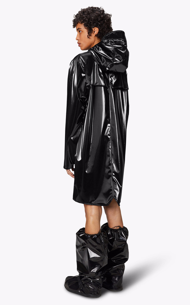 La Canadienne Imperméable Jacket 12020 Mixte Noir Brillant