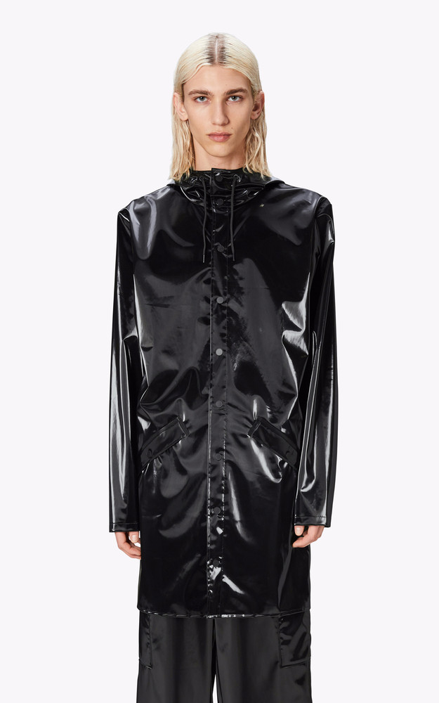 la canadienne Imperméable Jacket 12020 mixte noir brillant