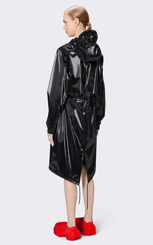 La Canadienne Imperméable String Parka 18850 Noir Brillant