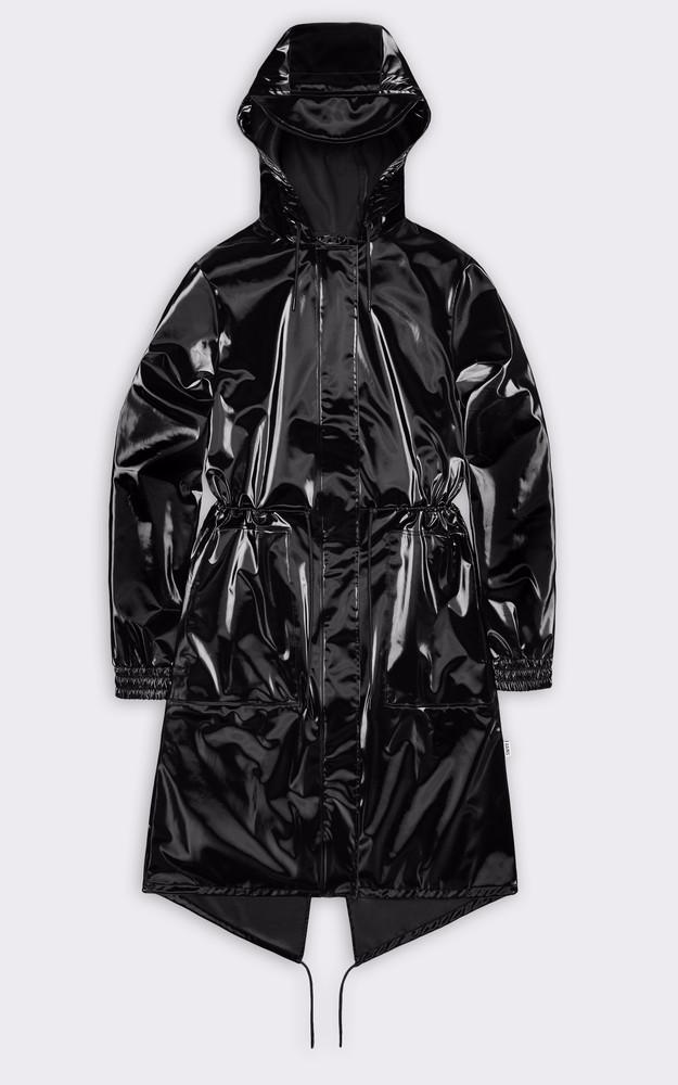 La Canadienne Imperméable String Parka 18850 Noir Brillant