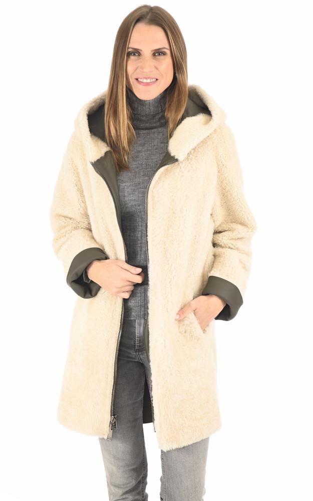 La Canadienne 3/4 Agneau Merinillo Kaki