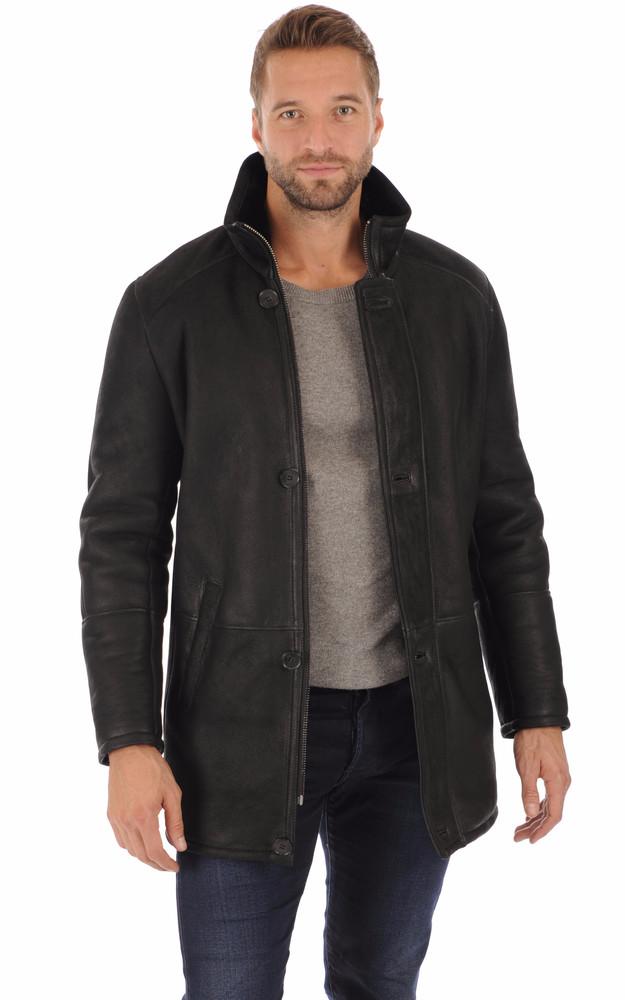 la canadienne 3/4 confortable marron noir