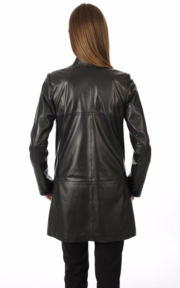 La Canadienne 3/4 Cuir Femme