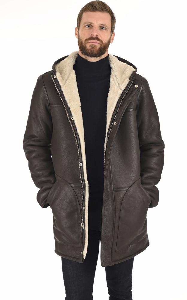 la canadienne 3/4 LC Colorado mouton marron