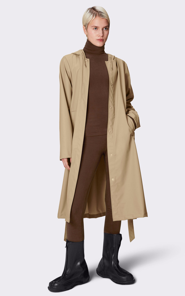 La Canadienne A-Line Jacket Longer 12040 Beige