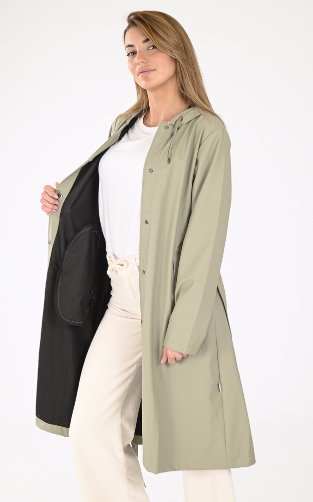 La Canadienne A-Line Jacket Longer 12040 Vert