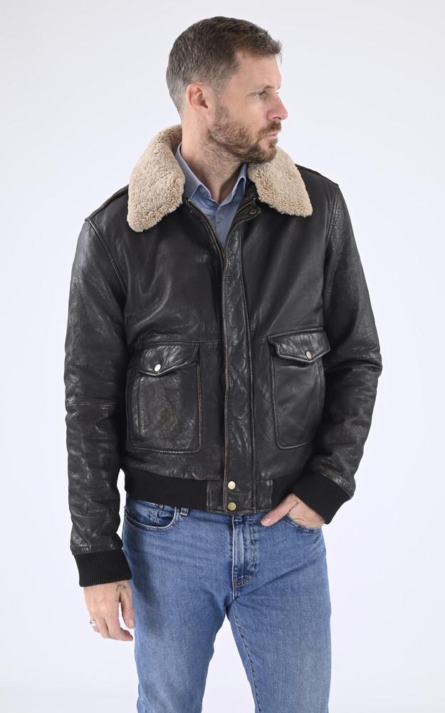 La Canadienne Aviateur New Pilot Noir