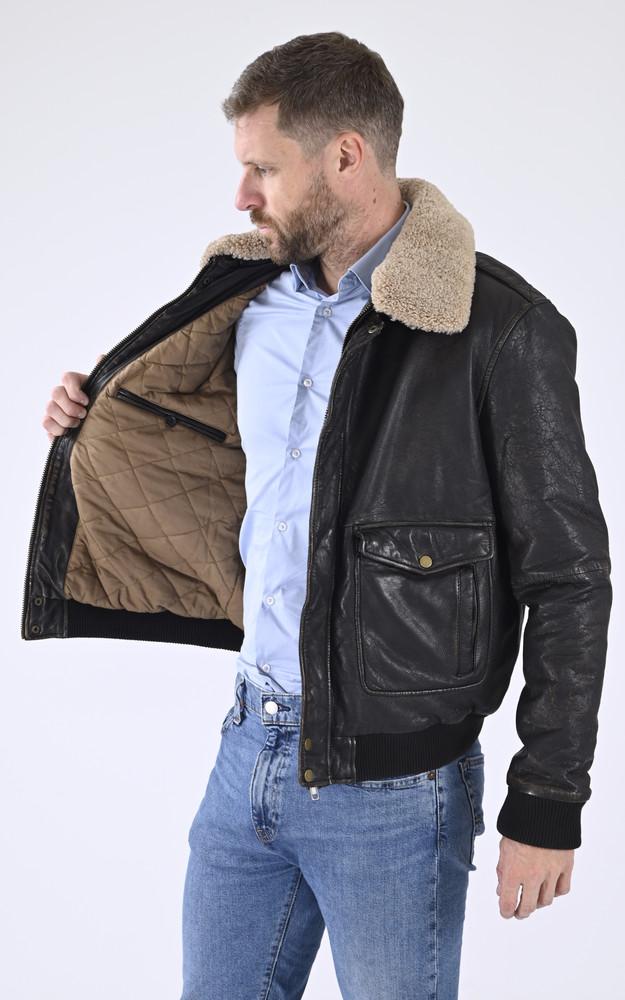 La Canadienne Aviateur New Pilot Noir