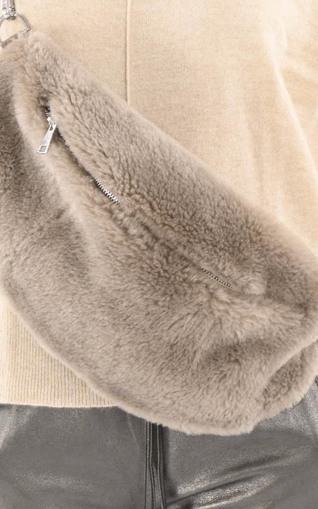 La Canadienne Banane Laine Jodie Taupe