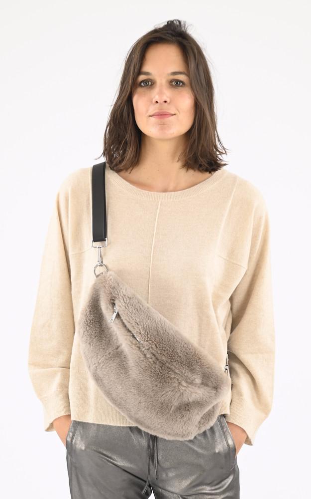 la canadienne Banane laine Jodie taupe