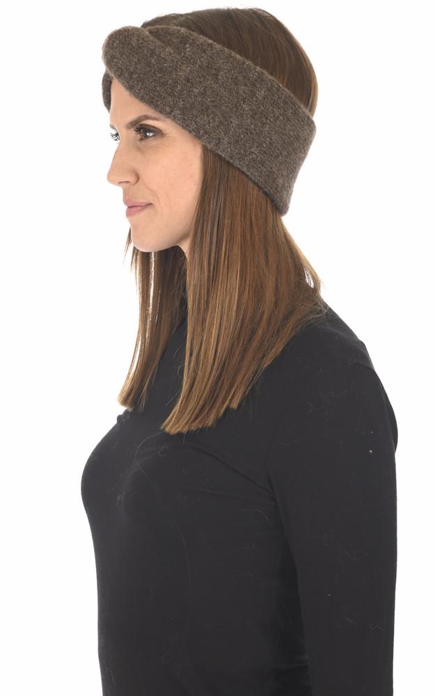 La Canadienne Bandeau Alpaga Et Yak Marron