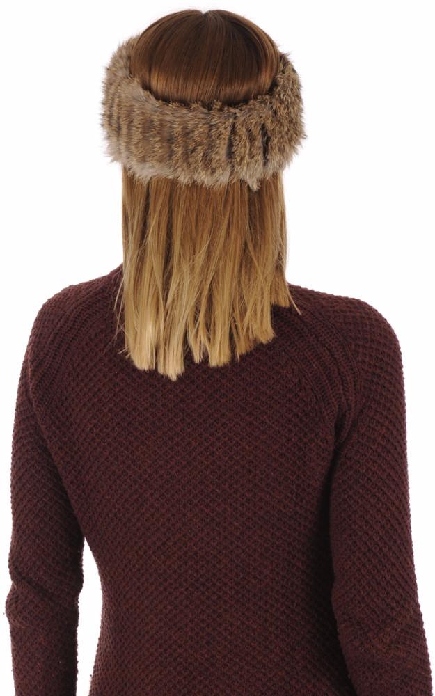 La Canadienne Bandeau En Lapin Naturel