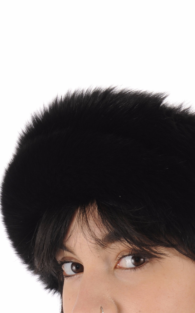 La Canadienne Bandeau Renard Noir