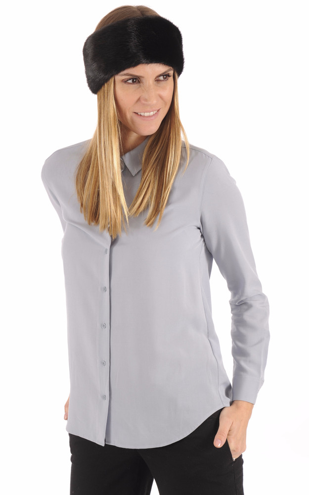 la canadienne Bandeau Vison noir