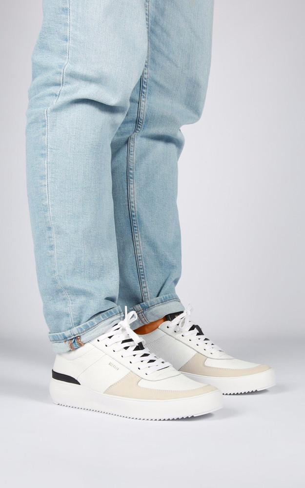 La Canadienne Baskets Cuir BG166 Blanc