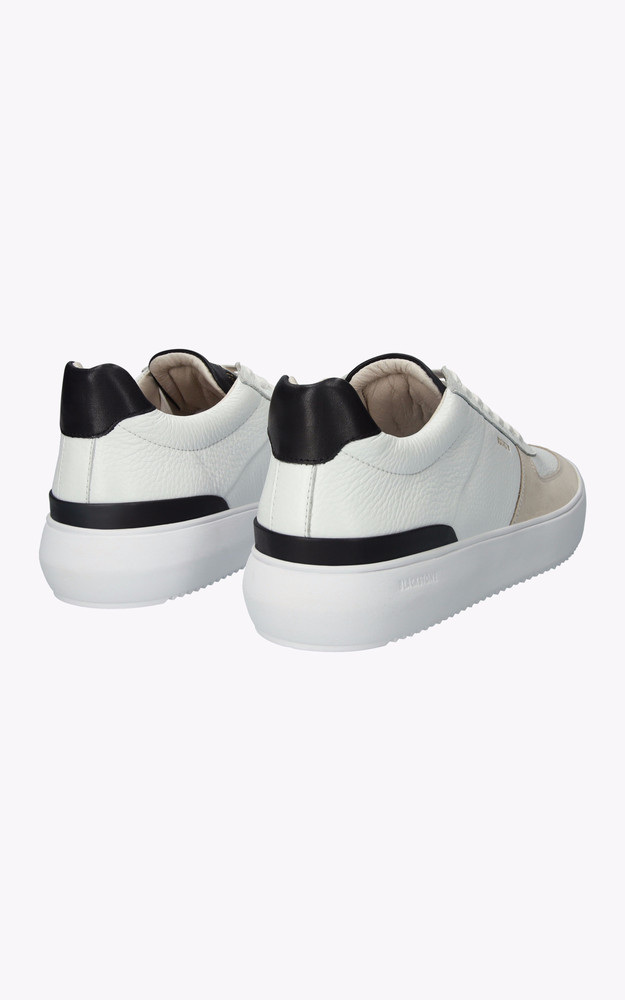 La Canadienne Baskets Cuir BG166 Blanc