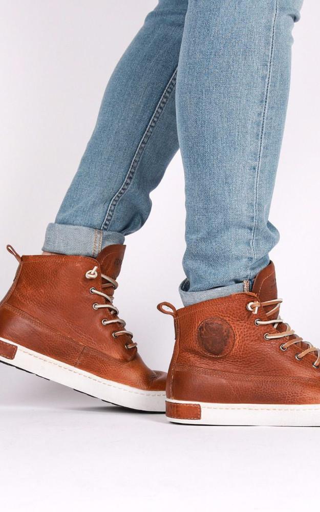 La Canadienne Baskets GM06 Fourrées Cognac