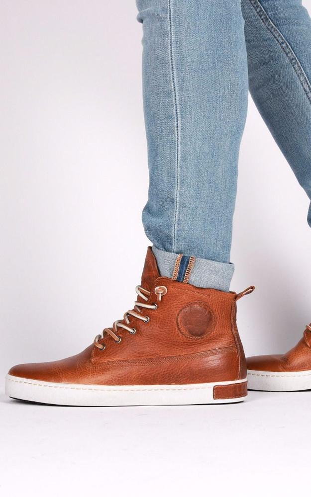 La Canadienne Baskets GM06 Fourrées Cognac