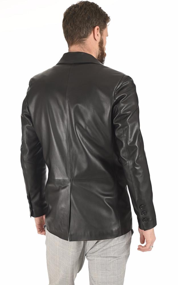 La Canadienne Blazer Agneau Noir