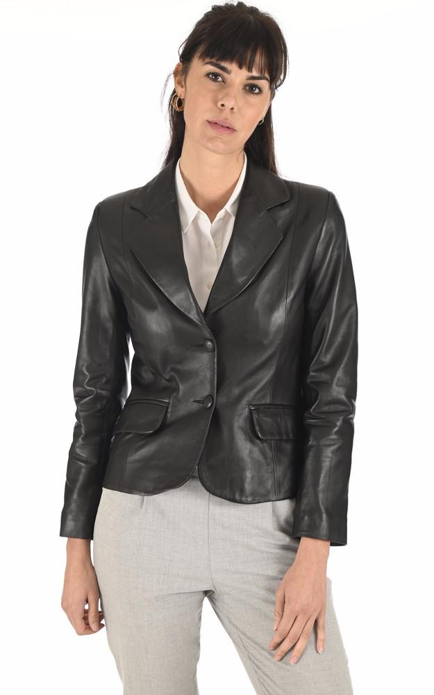 la canadienne Blazer agneau noir