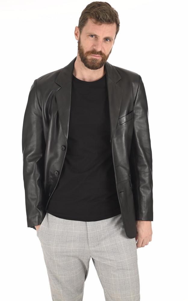 la canadienne Blazer agneau noir