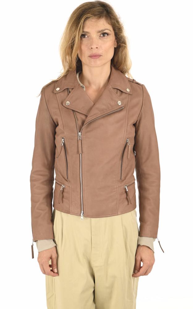 La Canadienne Blouson Agneau Camel