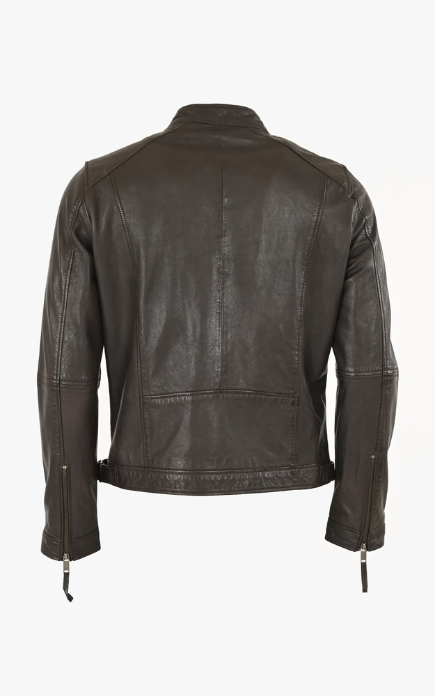 La Canadienne Blouson Agneau Chocolat