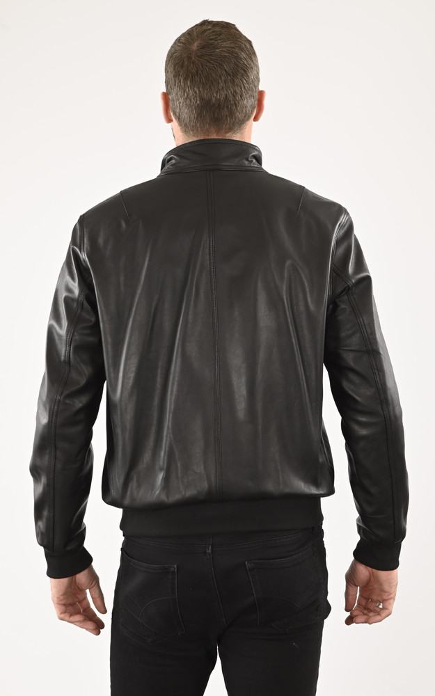 La Canadienne Blouson Agneau Expo Noir