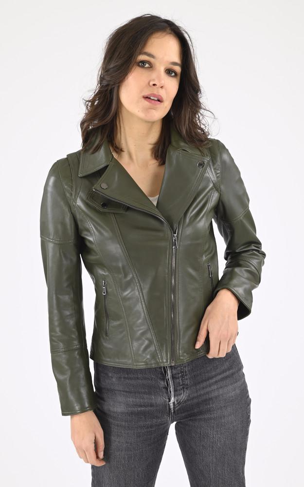 La Canadienne Blouson Agneau Kaki