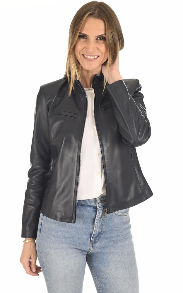 La Canadienne Blouson Agneau Marine