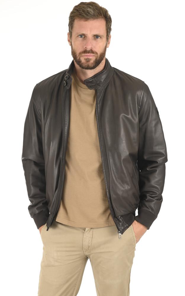 la canadienne Blouson agneau marron