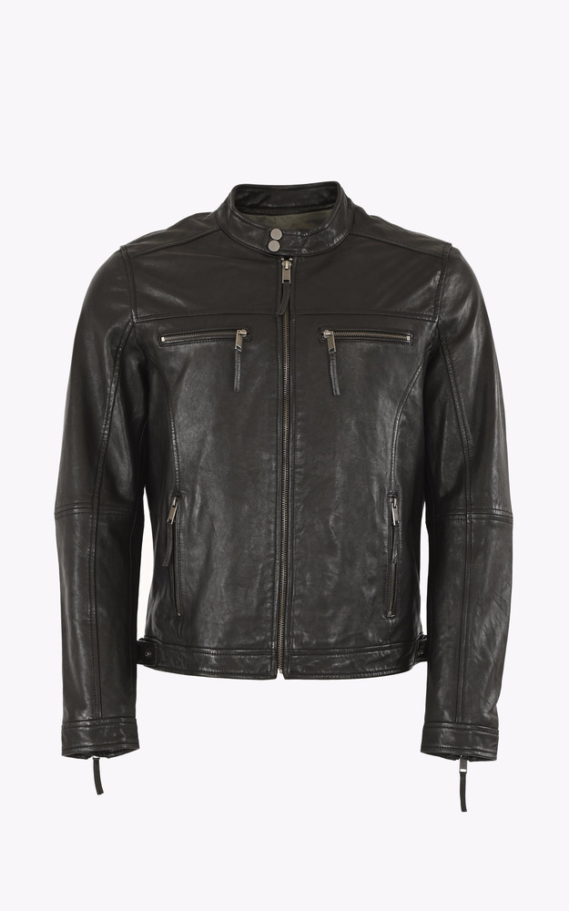 La Canadienne Blouson Agneau Noir
