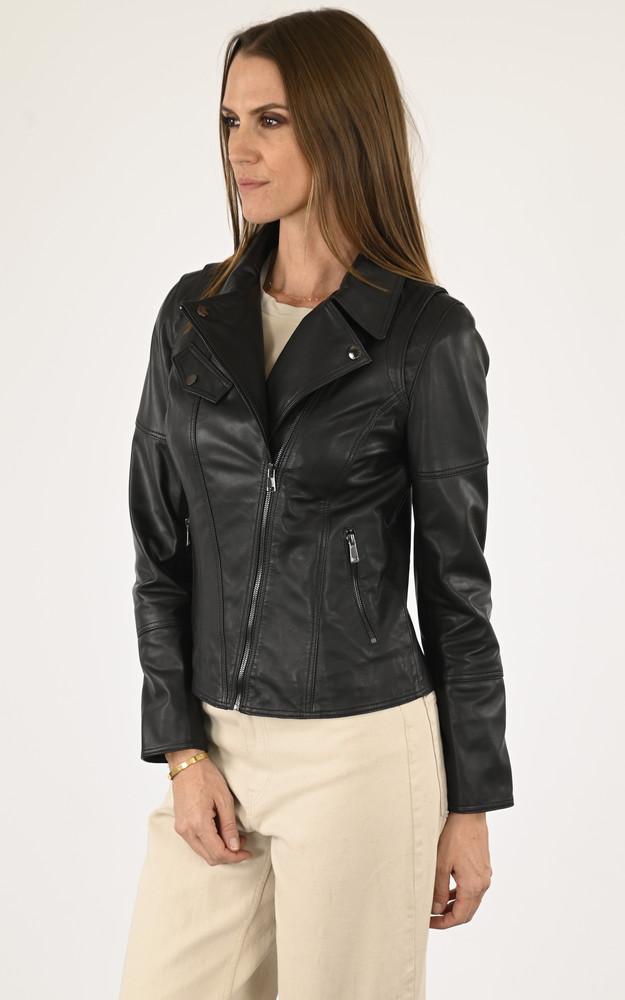 La Canadienne Blouson Agneau Noir