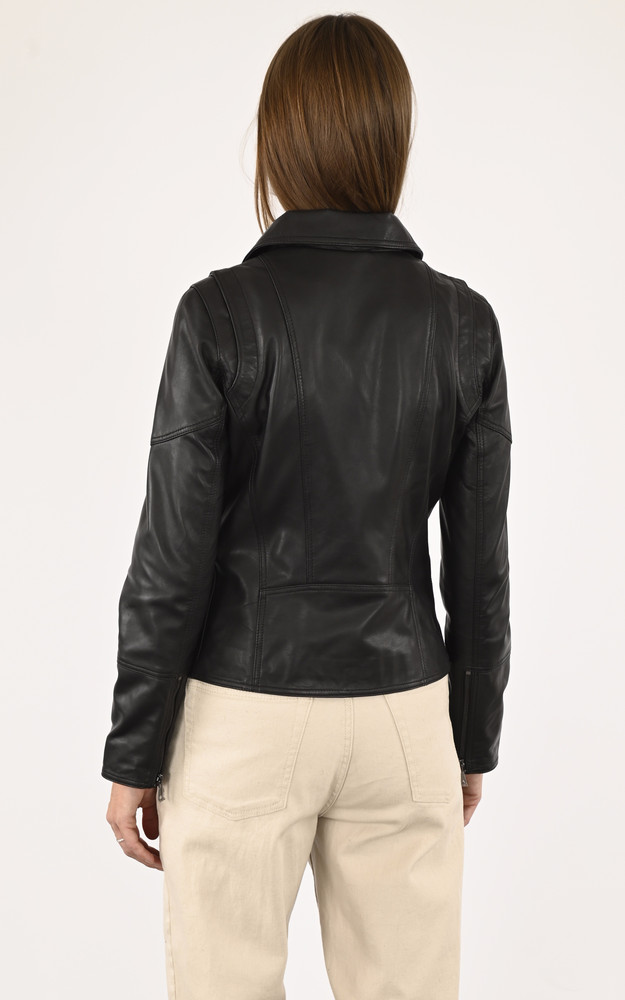 La Canadienne Blouson Agneau Noir