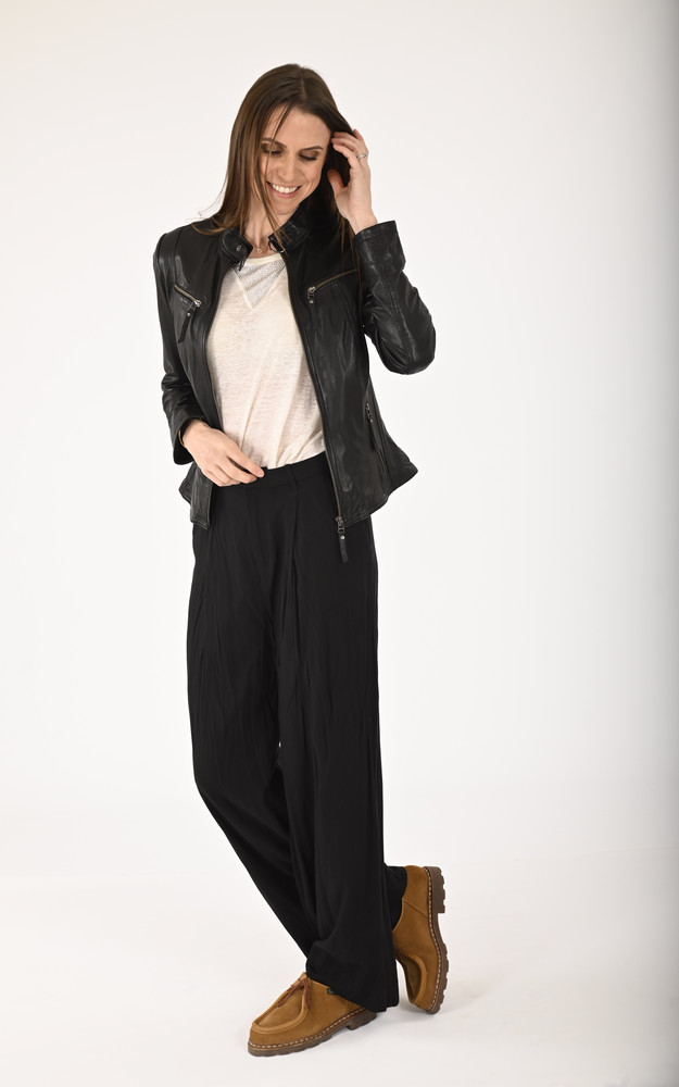 La Canadienne Blouson Agneau Noir