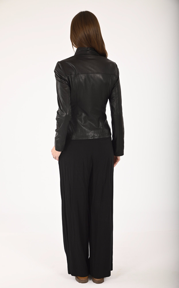 La Canadienne Blouson Agneau Noir