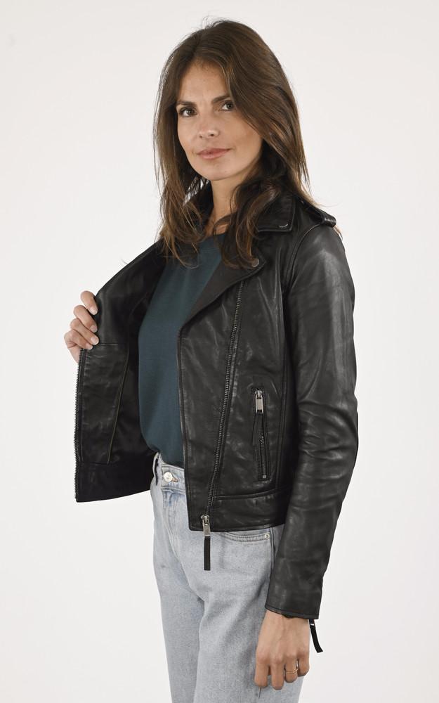 La Canadienne Blouson Agneau Noir