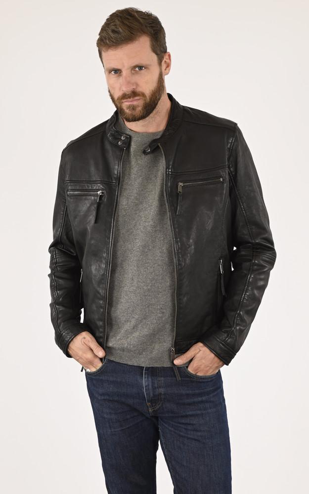 la canadienne Blouson agneau noir