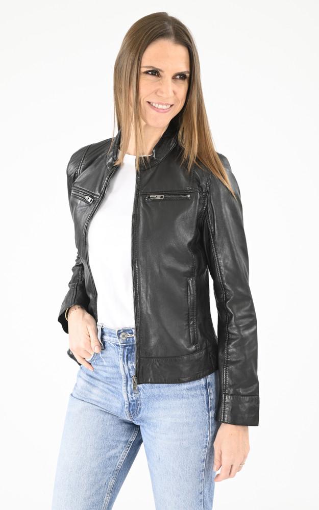 La Canadienne Blouson Agneau Ritz Noir
