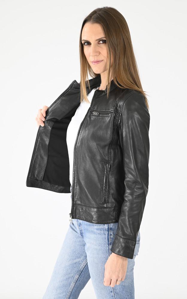 La Canadienne Blouson Agneau Ritz Noir