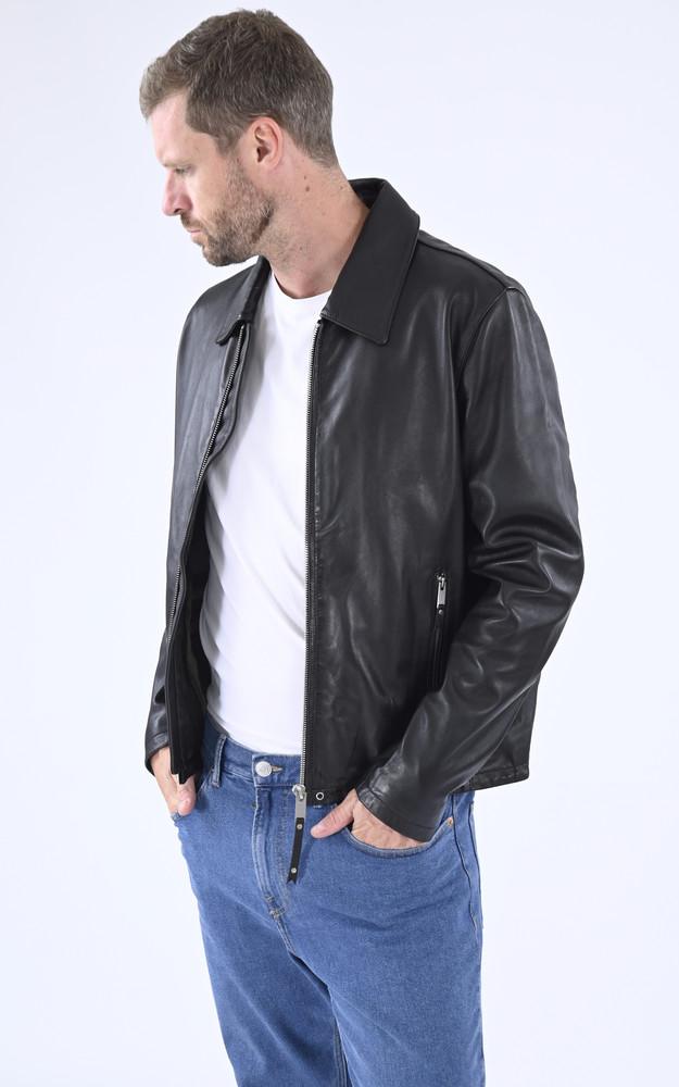 La Canadienne Blouson Agneau Simer Noir