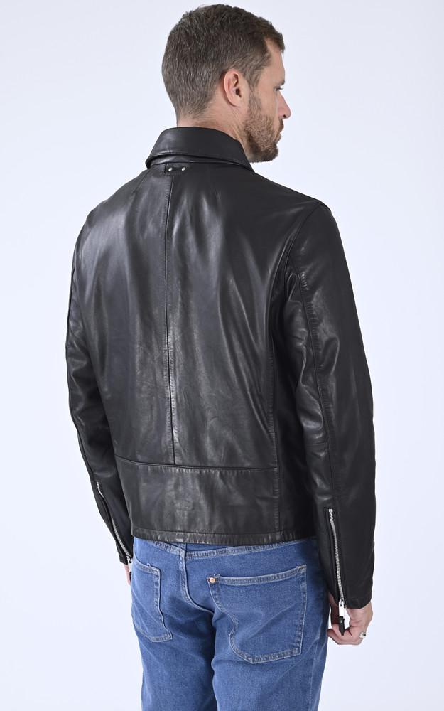 La Canadienne Blouson Agneau Simer Noir